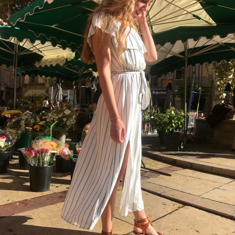 Striped Maxi Dress